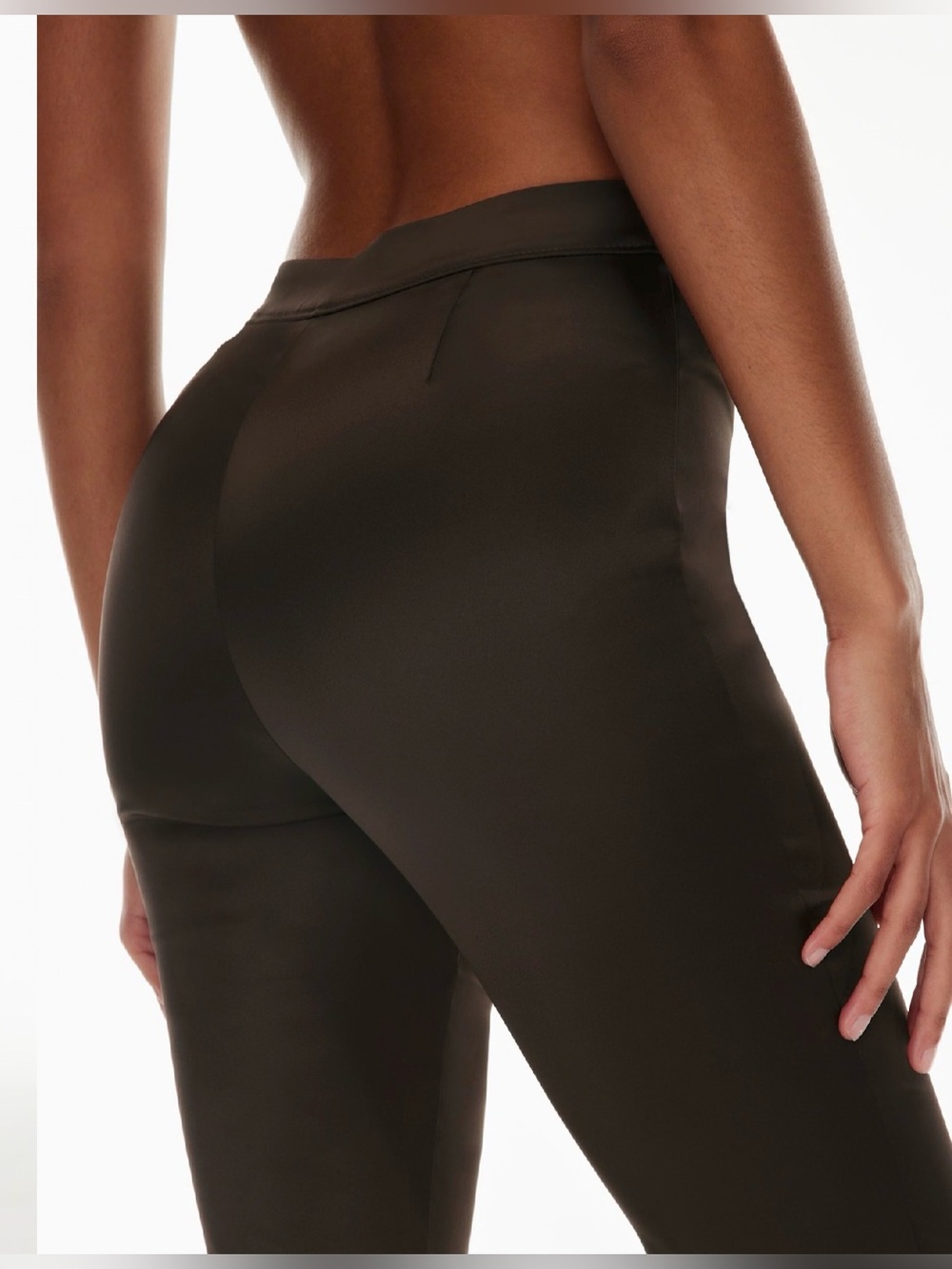 NWOT Aritzia TEN by Babaton Sundance Pant in Rich Chocolate Mocha Size 6